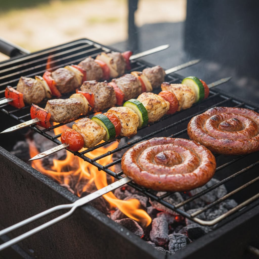 Nos grillades au feu de bois.